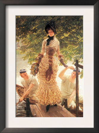 On The Thames by James Tissot Pricing Limited Edition Print image