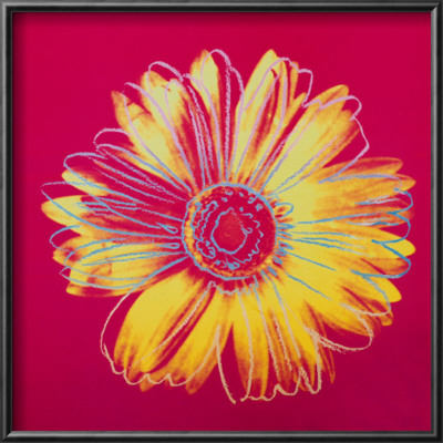 Daisy, C.1982 (Fuschia And Yellow) by Andy Warhol Pricing Limited Edition Print image