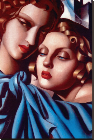 Filles Et Couverte Bleue by Tamara De Lempicka Pricing Limited Edition Print image