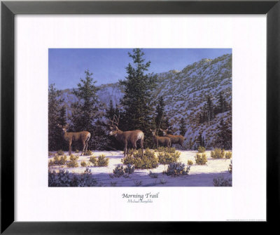 Morning Trail by Michael Bargelski Pricing Limited Edition Print image