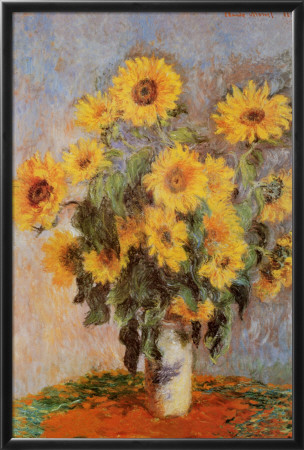 Sunflowers 1881 by Claude Monet Pricing Limited Edition Print image