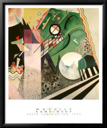 Green Composition, 1923 by Wassily Kandinsky Pricing Limited Edition Print image