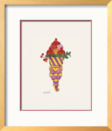 Ice Cream Dessert, C. 1959 (Fancy Red) by Andy Warhol Pricing Limited Edition Print image
