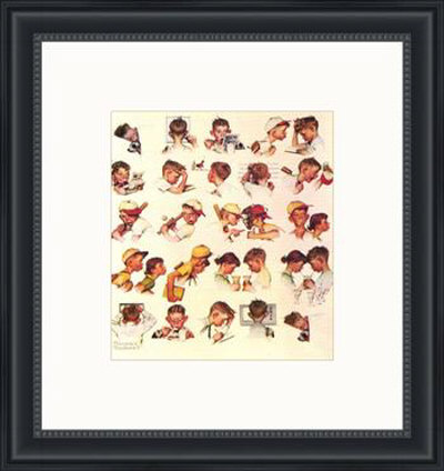 Norman Rockwell - A Day In The Life Of A Boy by Norman Rockwell Pricing Limited Edition Print image