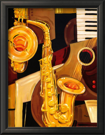 Abstract Sax by Paul Brent Pricing Limited Edition Print image