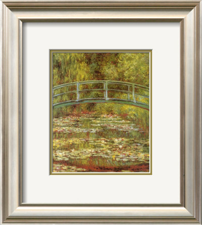 The Water Lily Pond & Bridge by Claude Monet Pricing Limited Edition Print image