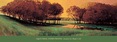Sundown At Maple Creek by Stephen Henning Pricing Limited Edition Print image