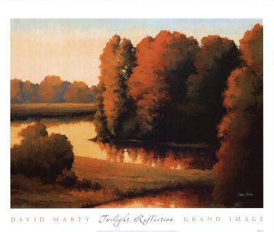 Twilight Reflection by David Marty Pricing Limited Edition Print image