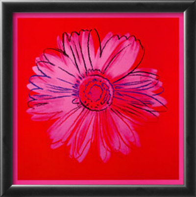 Daisy, C. 1982 (Crimson And Pink) by Andy Warhol Pricing Limited Edition Print image