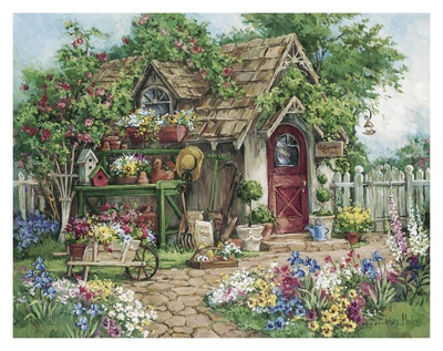 Gardener's Haven by Barbara Mock Pricing Limited Edition Print image