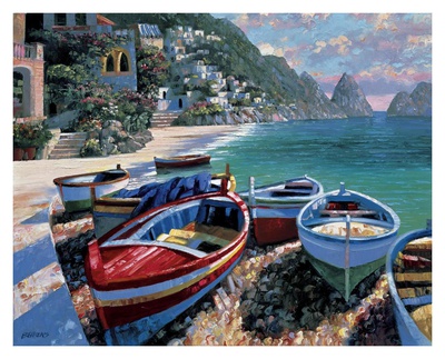 Capri Cove by Howard Behrens Pricing Limited Edition Print image