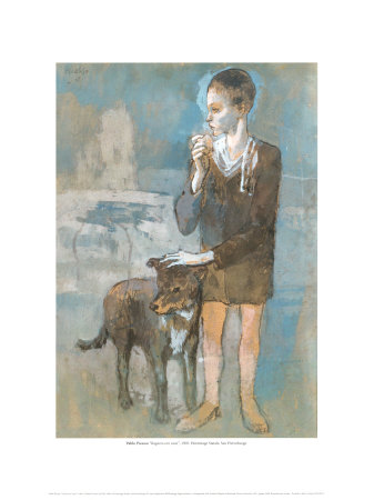 Boy With Dog by Pablo Picasso Pricing Limited Edition Print image