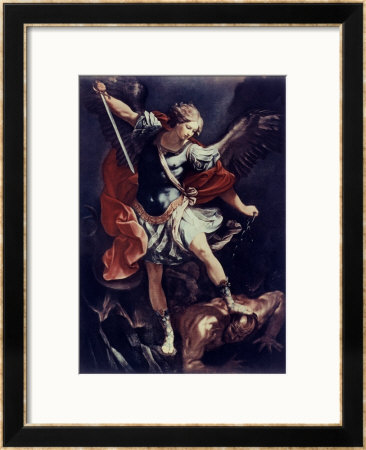 Archangel Michael by Guido Reni Pricing Limited Edition Print image