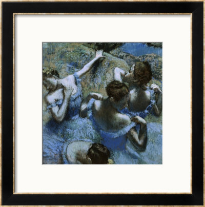 Blue Dancers by Edgar Degas Pricing Limited Edition Print image