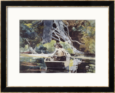 Adirondack Guide by Winslow Homer Pricing Limited Edition Print image