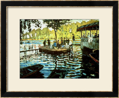 La Grenouillere, 1869 by Claude Monet Pricing Limited Edition Print image
