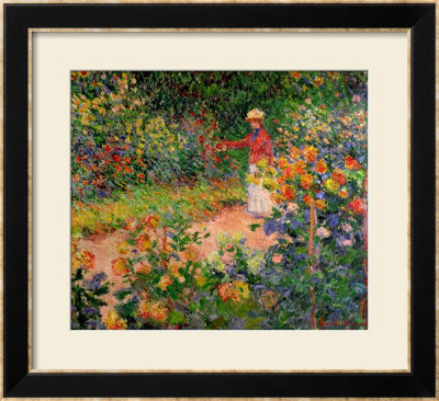 Garden At Giverny, 1895 by Claude Monet Pricing Limited Edition Print image