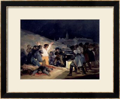 Execution Of The Defenders Of Madrid, 3Rd May, 1808, 1814 by Francisco De Goya Pricing Limited Edition Print image