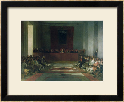 The Junta Of The Philippines, 1815 by Francisco De Goya Pricing Limited Edition Print image