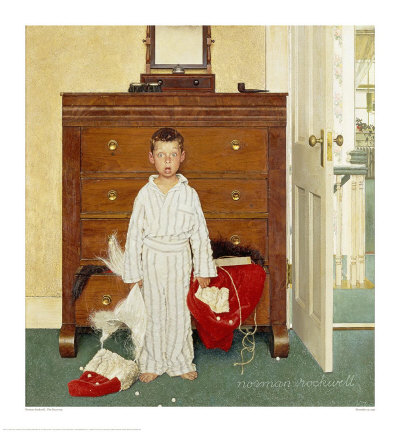 The Discovery by Norman Rockwell Pricing Limited Edition Print image