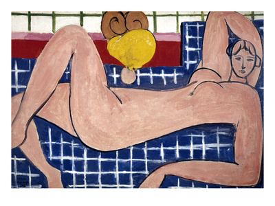 Matisse: Pink Nude, 1935 by Henri Matisse Pricing Limited Edition Print image
