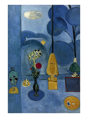 Matisse: Blue Window, 1913 by Henri Matisse Pricing Limited Edition Print image