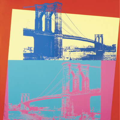 Brooklyn Bridge, C.1983 by Andy Warhol Pricing Limited Edition Print image