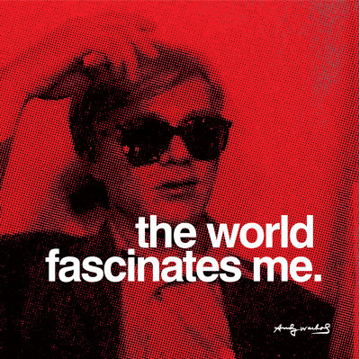 The World by Andy Warhol Pricing Limited Edition Print image