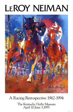 The Kentucky Derby by Leroy Neiman Pricing Limited Edition Print image