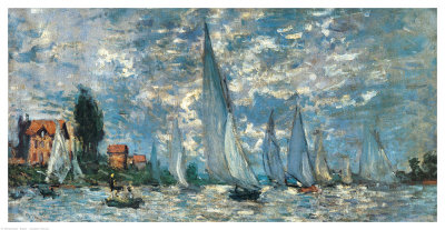 Regatta In Argenteuil by Claude Monet Pricing Limited Edition Print image