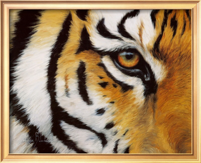 Eye Of The Tiger by Lucie Bilodeau Pricing Limited Edition Print image