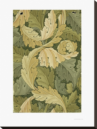 Wallpaper Design With Acanthus/Woodland Colours, 1875 by William Morris Pricing Limited Edition Print image