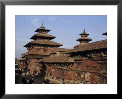 Durbar Square, Patan, Kathmandu Valley, Nepal, Asia by David Poole Pricing Limited Edition Print image