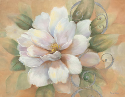 Camellia On Honey Ii by Vivian Flasch Pricing Limited Edition Print image
