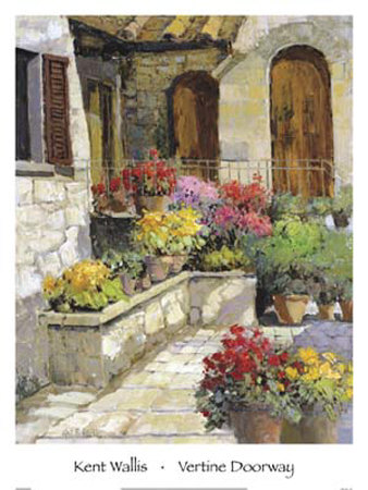 Vertine Doorway by Kent Wallis Pricing Limited Edition Print image