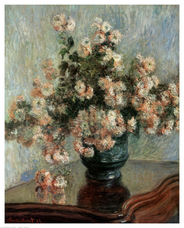 Chrysanthemums, C.1882 by Claude Monet Pricing Limited Edition Print image
