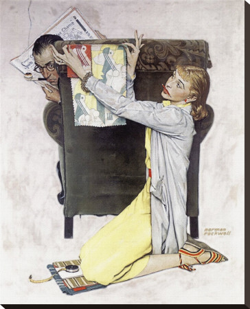Decorator by Norman Rockwell Pricing Limited Edition Print image
