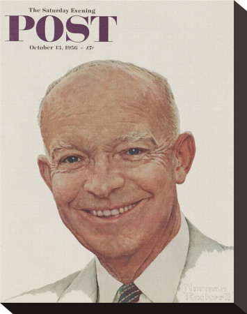 Dwight D. Eisenhower by Norman Rockwell Pricing Limited Edition Print image