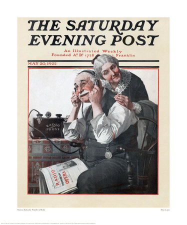 Wonders Of Radio by Norman Rockwell Pricing Limited Edition Print image