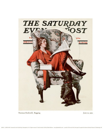 Begging by Norman Rockwell Pricing Limited Edition Print image