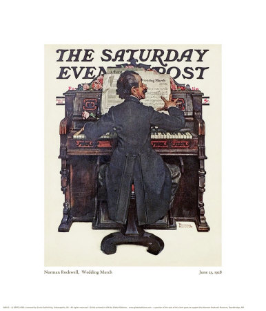 Wedding March by Norman Rockwell Pricing Limited Edition Print image