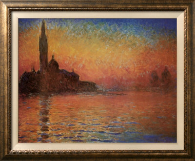 San Giorgio Maggiore By Twilight, C.1908 by Claude Monet Pricing Limited Edition Print image