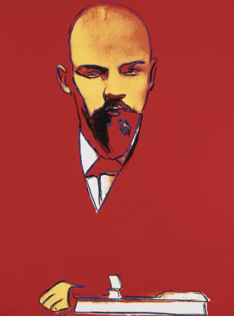 Red Lenin, C.1987 by Andy Warhol Pricing Limited Edition Print image
