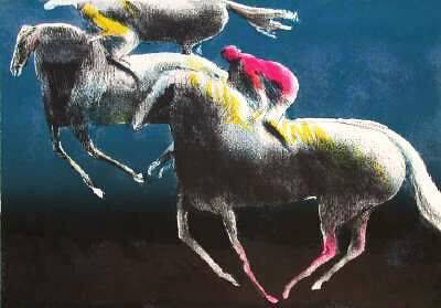 Petit Galop by Paul Guiramand Pricing Limited Edition Print image