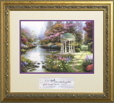 Garden Of Prayer by Thomas Kinkade Pricing Limited Edition Print image
