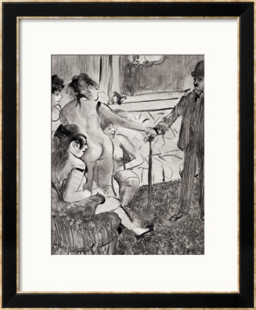 Illustration From La Maison Tellier By Guy De Maupassant  1933 by Edgar Degas Pricing Limited Edition Print image