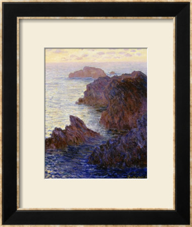 Rocky Point At Port-Goulphar by Claude Monet Pricing Limited Edition Print image