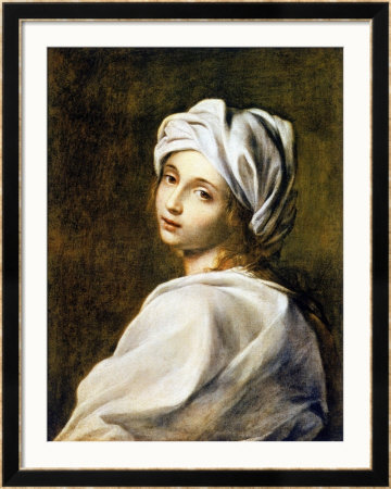 Portrait Of Beatrice Cenci, Housed In The Galleria Nazionale D'arte Antica, Rome by Guido Reni Pricing Limited Edition Print image