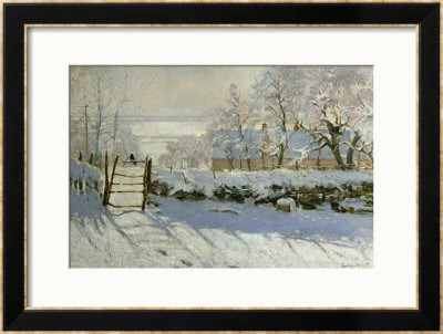 The Magpie, 1868-69 by Claude Monet Pricing Limited Edition Print image