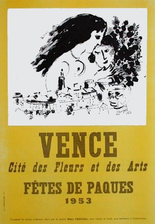 Af 1953 - Vence Fetes De Paques by Marc Chagall Pricing Limited Edition Print image
